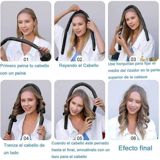 🌀 ¡Despierta con rizos perfectos sin maltratar tu cabello! 🌙💕