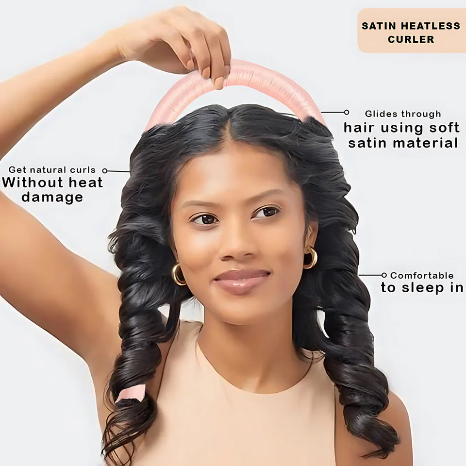 🌀 ¡Despierta con rizos perfectos sin maltratar tu cabello! 🌙💕